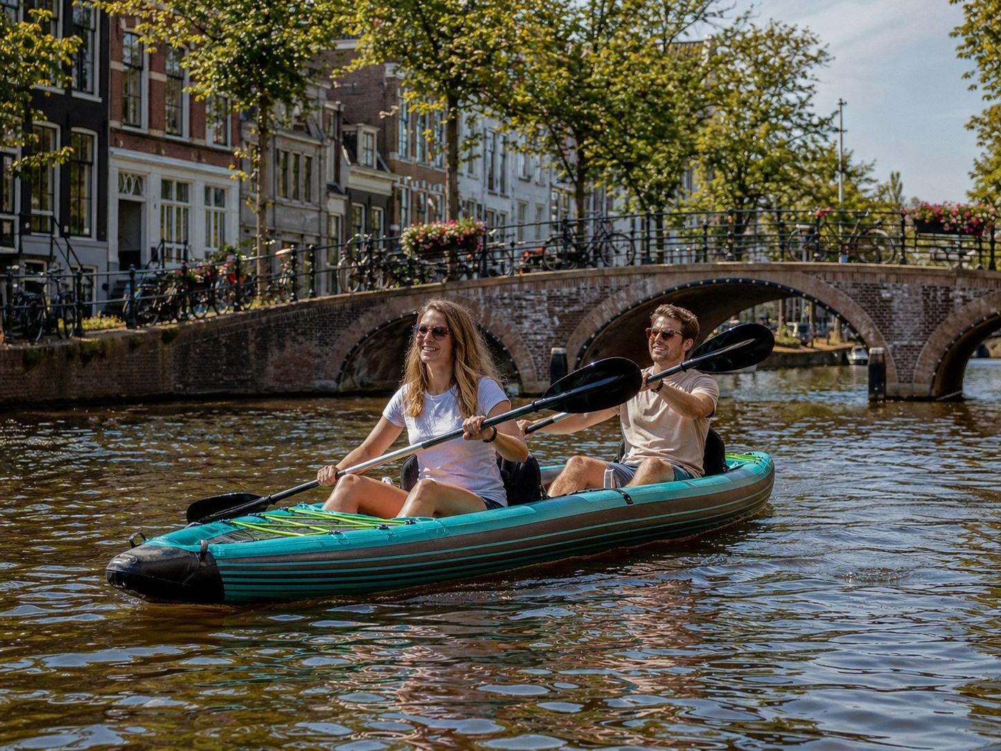 Kano (1-2 personen) van Kanoverhuur Leiden in Leiden